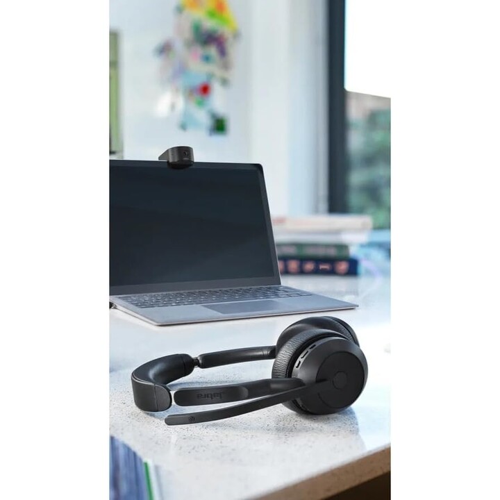 Jabra Evolve2 55 UC, Auriculares estéreo inalámbricos, Tecnología AirComfort, ANC, para plataformas UC