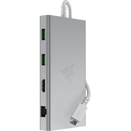 Razer USB-C Dock Wired USB 3.2 Gen 1 (3.1 Gen 1) Typ-C Aluminium