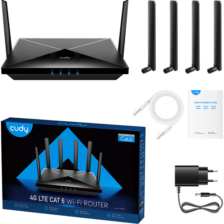 Router CUDY LT700 Outdoor_EU Router 4G/5G