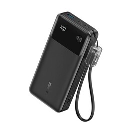 Powerbank Anker A1384 20000 mAh 30W PD USB-A USB-C (A1384G11) Negro
