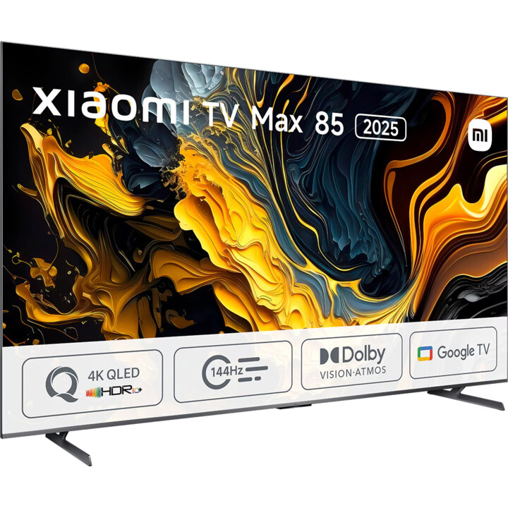 Xiaomi TV Max 85 (2025) QLED 4K UHD Google TV 144 Hz