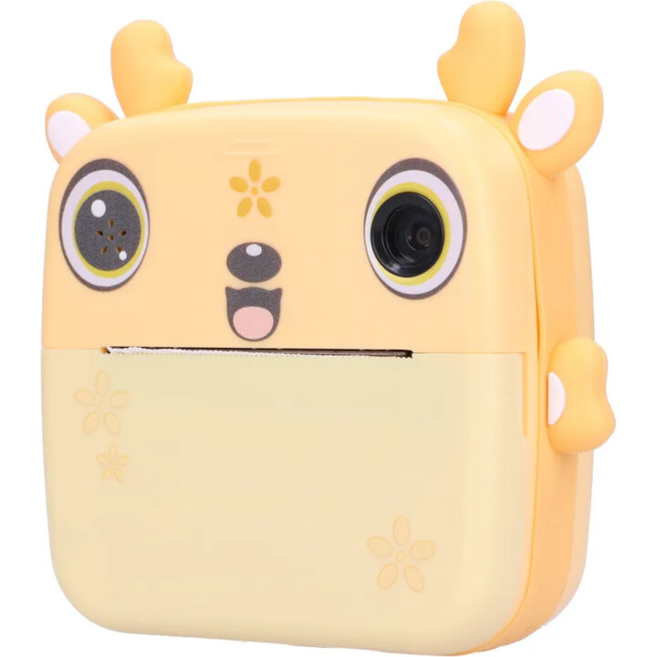 Extralink Epp-006 Mini Portable Printer Yellow + Normal Thermal Paper 3 Rolls