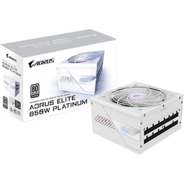 Fuente de alimentación Gigabyte Aorus Elite Platinum ATX 3.1 ICE 850W
