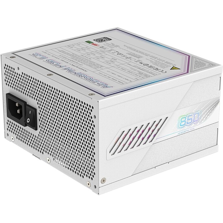 Fonte de alimentação Gigabyte Aorus Elite Platinum ATX 3.1 ICE 850W