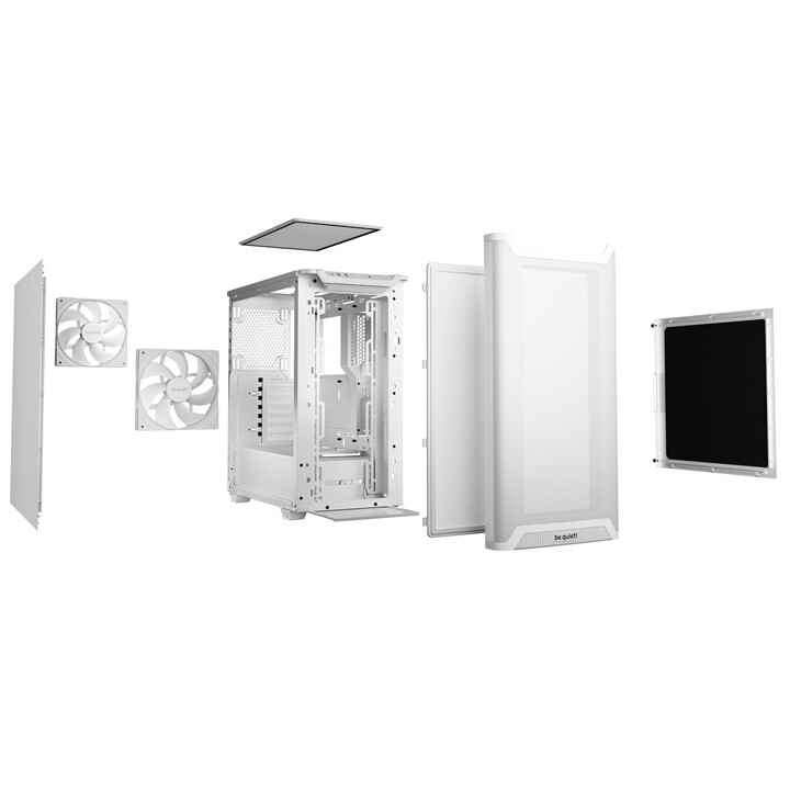 be quiet! Pure Base 501 Airflow White Caja ATX blanca