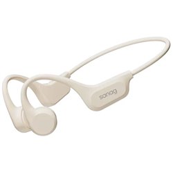 Sanag B60S Pro Blanc - Casques de Conduction Osseuse et Bluetooth