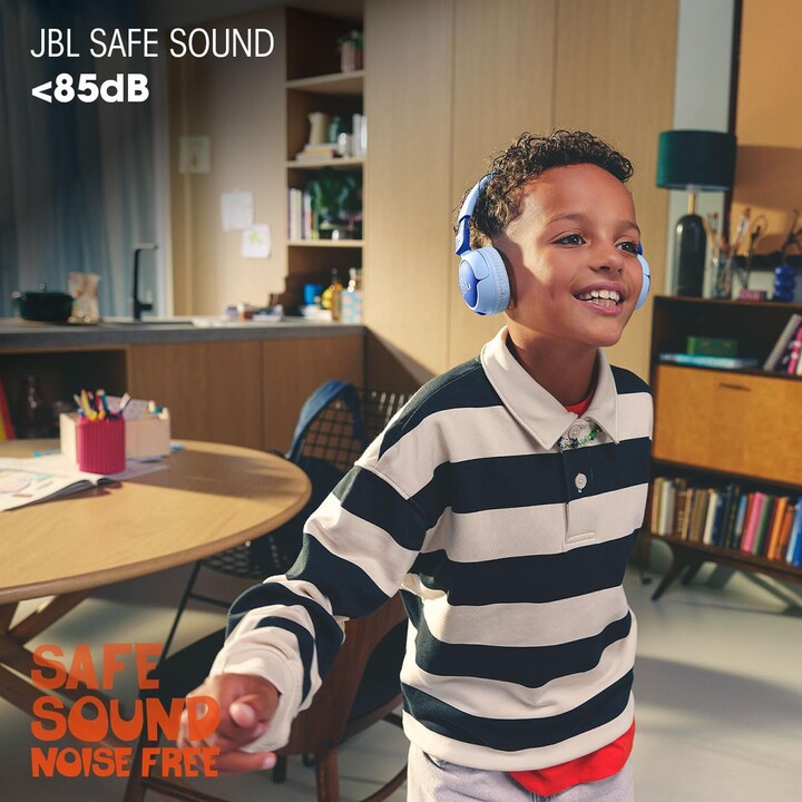 JBL Junior 320BT Blu - Cuffie wireless per bambini