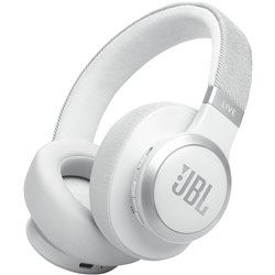 JBL Live 770NC Over Ear Bluetooth Headset - White