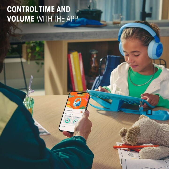 JBL Junior 470Nc Rosa - Cuffie wireless per bambini