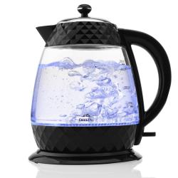 Eta Crystal black glass kettle 315490000