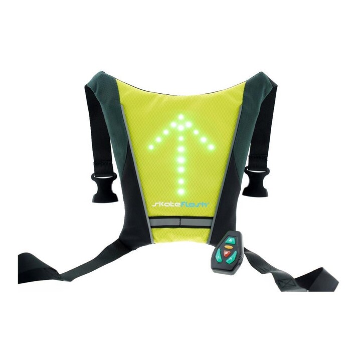 Kamizelka odblaskowa Gilet réfléchissant LED SkateFlash
