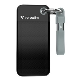 Verbatim Pocket SSD 2 TB USB-C 3.2 Gen 2 Schwarz/Grau