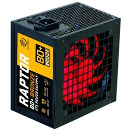 ATX-Netzteil Rebeltec RAPTOR 600W, BRONZE 80+, Single Rail, DC-DC