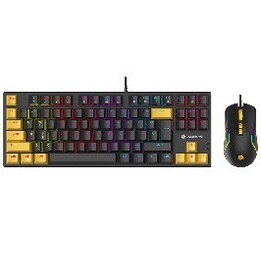 Conjunto de mouse e teclado mecânico Tracer GAMEZONE HORNET87 USB
