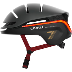 Livall EVO21 Smart Bicycle Helmet LED/SOS 54-58cm Black