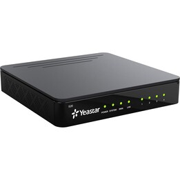 Yeastar S20, IP-Business-PBX-Telefonsystem, 20 Benutzer, 10 gleichzeitige Anrufe, 20 VoIP-Amtsleitungen