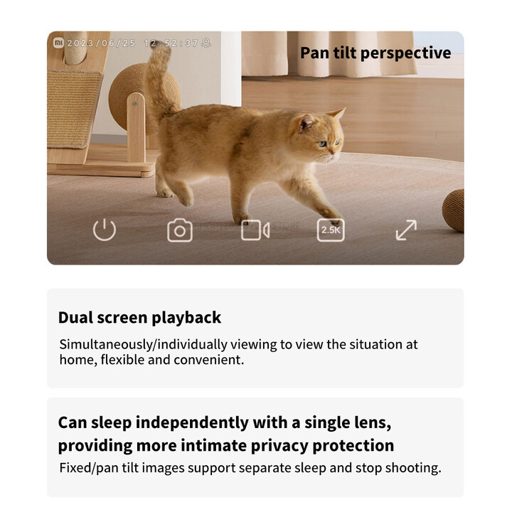 Xiaomi Smart Camera C500 Dual, caméra de sécurité