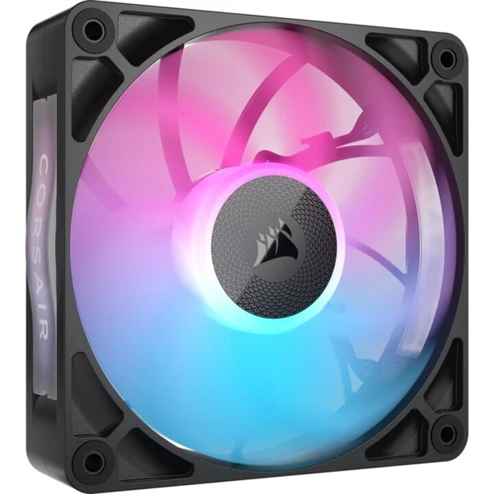 Corsair Rx Rgb Max Series Case Fan, Icue Link Rx120 Rgb Max, 120mm Rgb Fan, Single Fan Co-9051033-ww