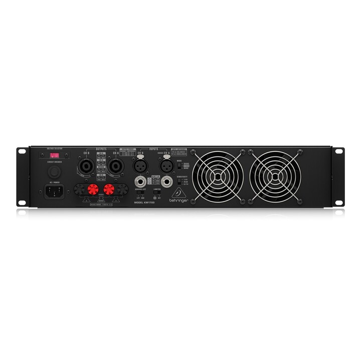 Behringer KM1700 Audio Amplifier Performance/Phase Black