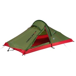 High Peak Siskin 2.0 Tenda piramidale verde e rossa
