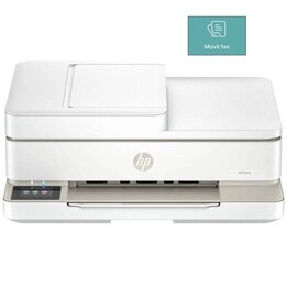 HP Envy 6520e Multifonction WiFi/Fax mobile/Duplex/ADF/Portobello blanc
