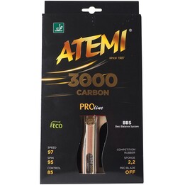 New Atemi 3000 Pro Concave Table Tennis Racket