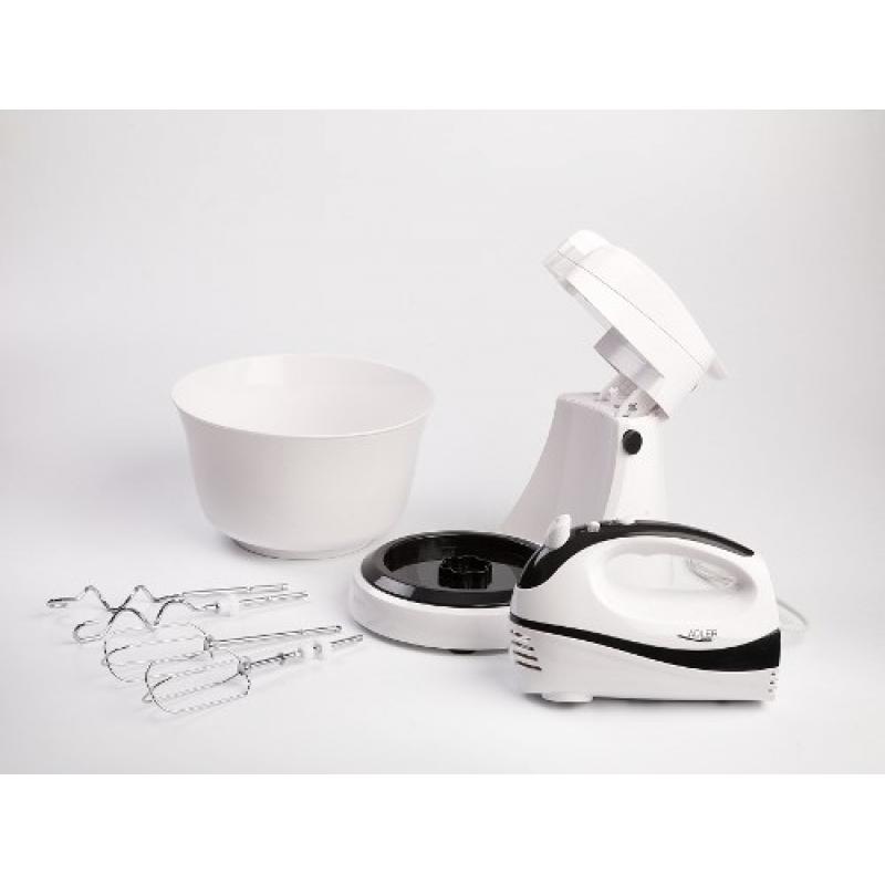 Adler AD 4206 Batidora de varillas Negro, Blanco 300 W