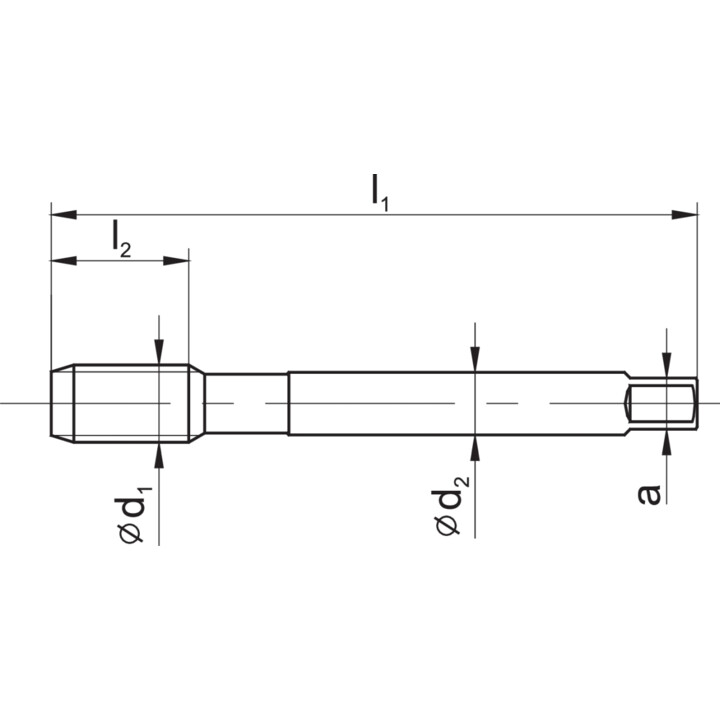 Torneira M12 Din-376B (6H) Hsse Hl Inox