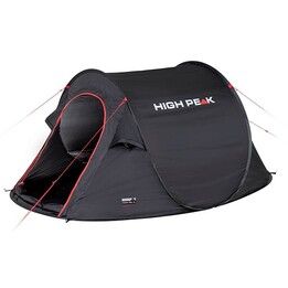 High Peak Vision 3 Black Tunnel Tent