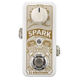 Mini pedale effetti Spark TC Electronic bianco
