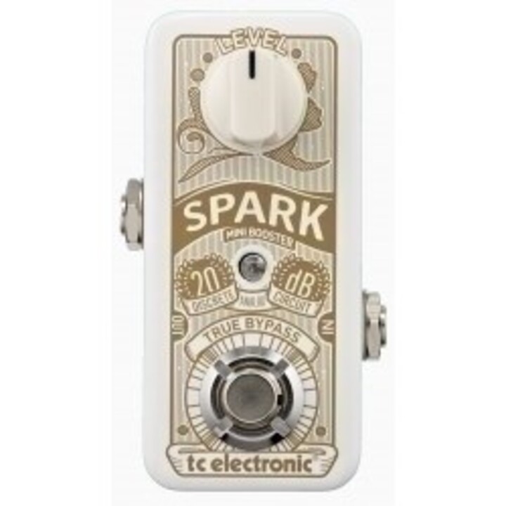 TC Electronic Spark Mini Pedal de efectos Blanco