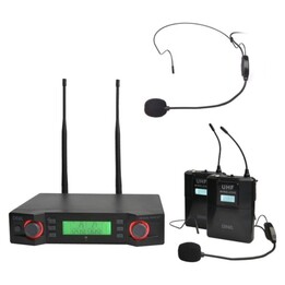 DNA Professional VM Dual Head Set - système de microphone sans fil
