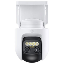 Xiaomi Telecamera Esterna CW700S Doppio Obiettivo 4MPx 2.5KP/T Visione Notturna Audio Bidirezionale Bianco