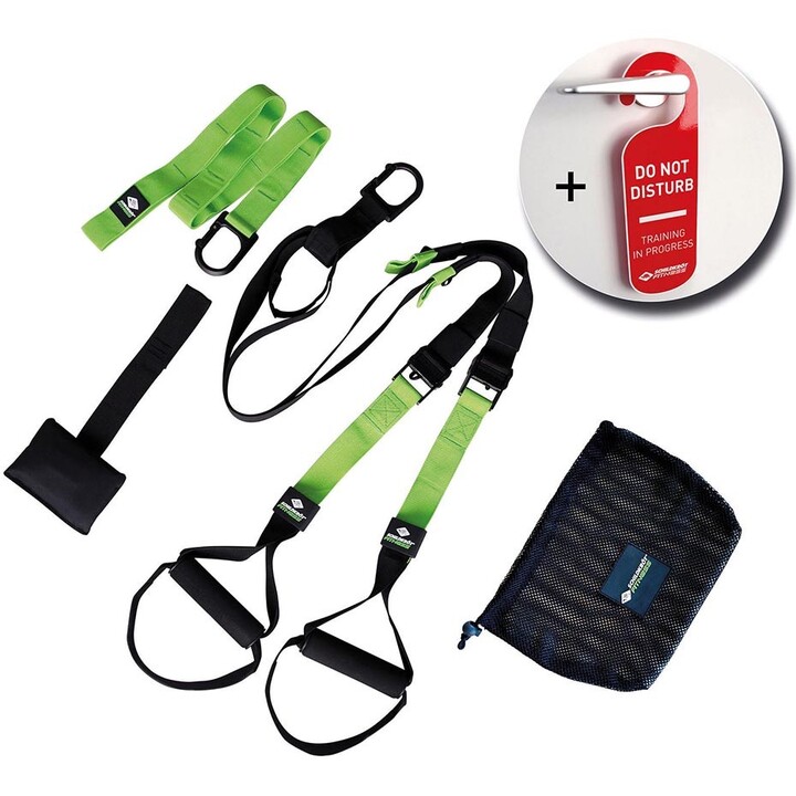 Schildkröt Fitness Schlingentrainer Schwarz- Grün 960026