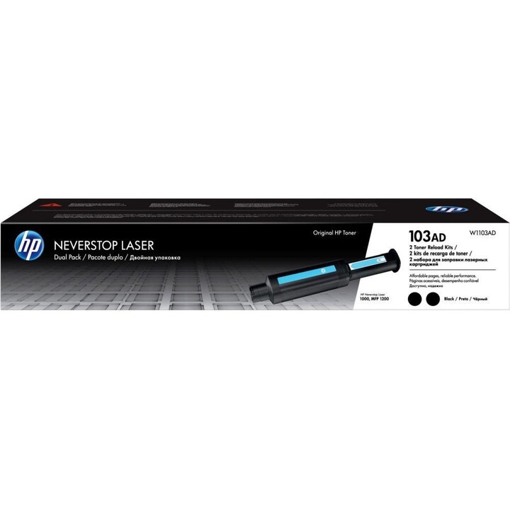 HP 103AD 2 unidade(s) Original Preto