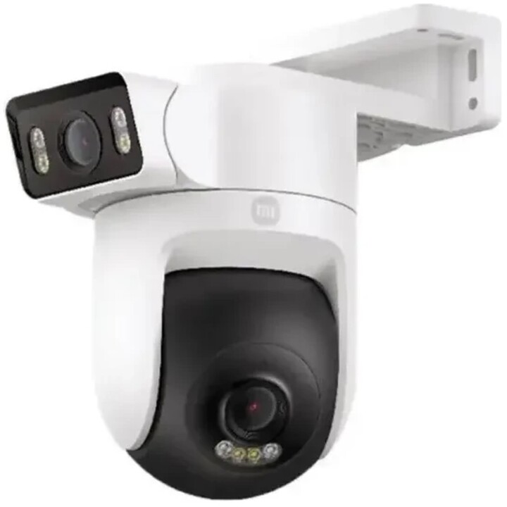 Câmera de segurança doméstica Xiaomi CW500 Dual, Wi-Fi, 2,5K, IP66, externa, branca