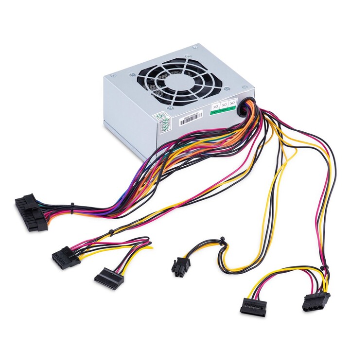 Akyga AK-S1-300 Power Supply Unit 300W 20+4 Pin ATX SFX Silver