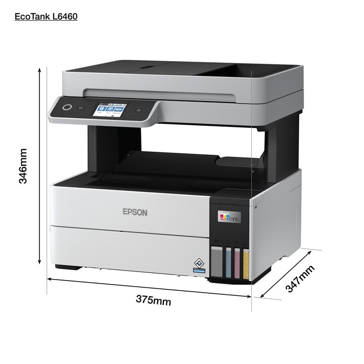 Epson EcoTank L6460 Ad inchiostro A4 4800 x 1200 DPI 37 ppm Wi-Fi