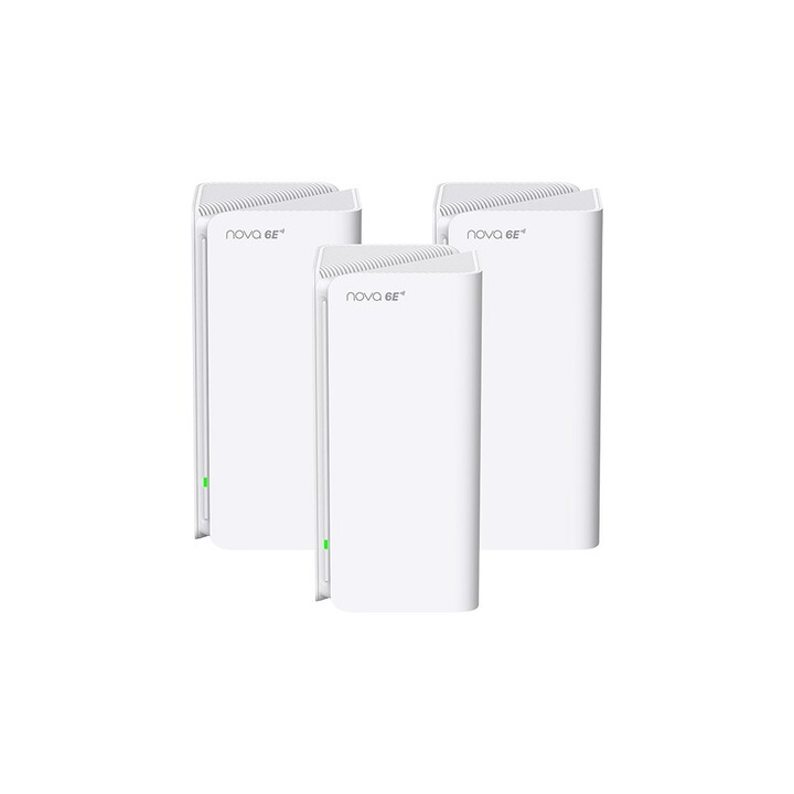 Tenda MX21 Pro (pacote com 3) Tri-band (2,4 GHz / 5 GHz / 6 GHz) Wi-Fi 6 (802.11ax) Branco Interno