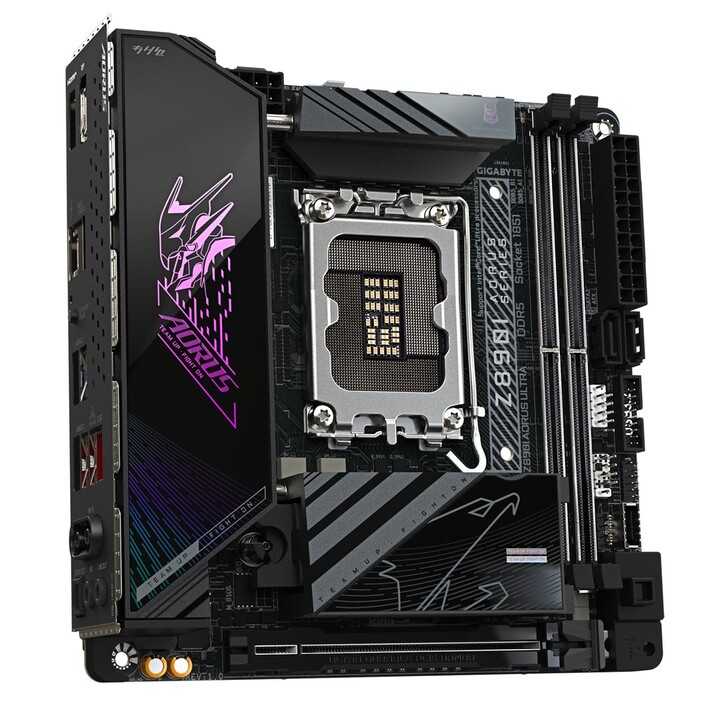 GIGABYTE Z890I AORUS ULTRA Motherboard - Supports Intel Core Ultra (2 Series) CPUs, 8+1+2 Phase VRM, up to 8800MHz DDR5 (