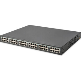 DIGITUS Professional 24 porte Gigabit PoE + iniettore