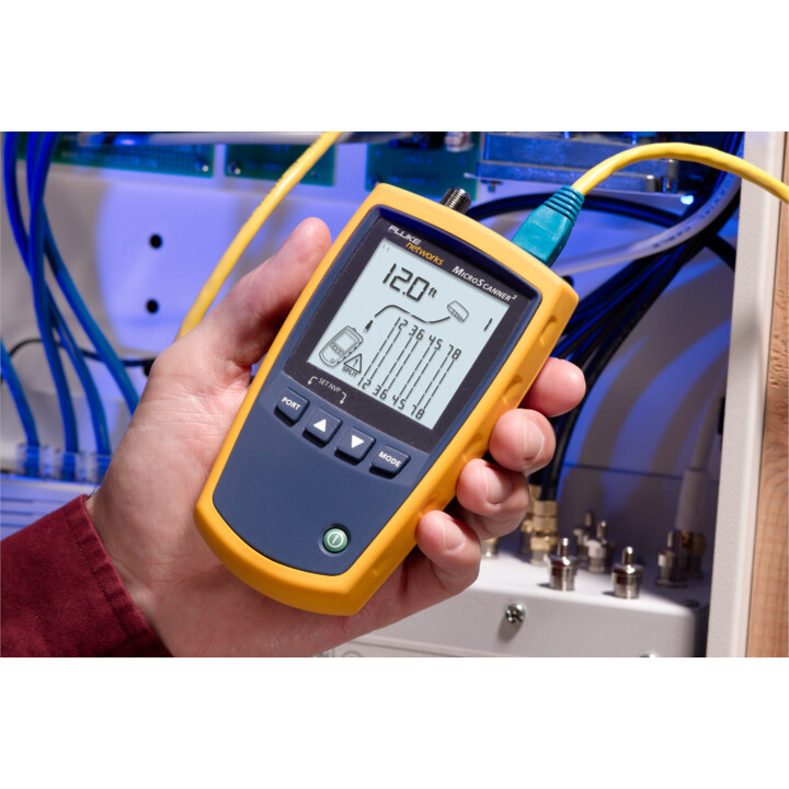 Testeur de vérification de câblage MicroScanner 2 avec équipement en option