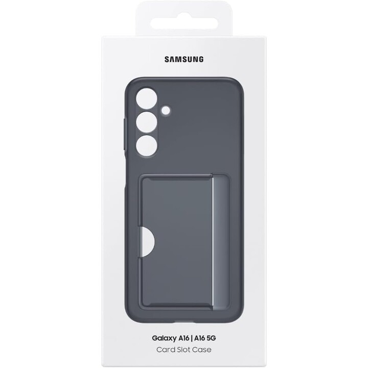 Capa com compartimento para cartão Samsung com compartimento para cartão para Galaxy A16 |