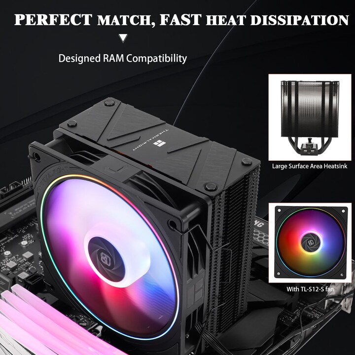ThermalRight Assassin Spirit 120 EVO ARVB Noir