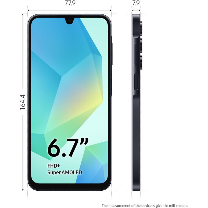 Samsung Galaxy A16 A165 50 Megapixeles 4G Dual Sim 8GB RAM 256GB Azul Negro