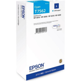 Cartuccia ciano Epson t7562 wf pro wf-8010 wf-8090 wf-8510 wf-8590 Originale