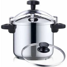 Olla a presión plus acero inoxidable 10l