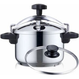 Olla a presión plus acero inoxidable 4l