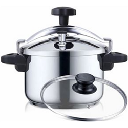 Olla a presión plus acero inoxidable 4l