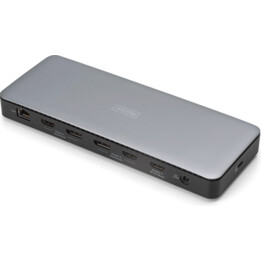 DIGITUS USB-C Dockingstation 13-Port HDMI USB RJ45